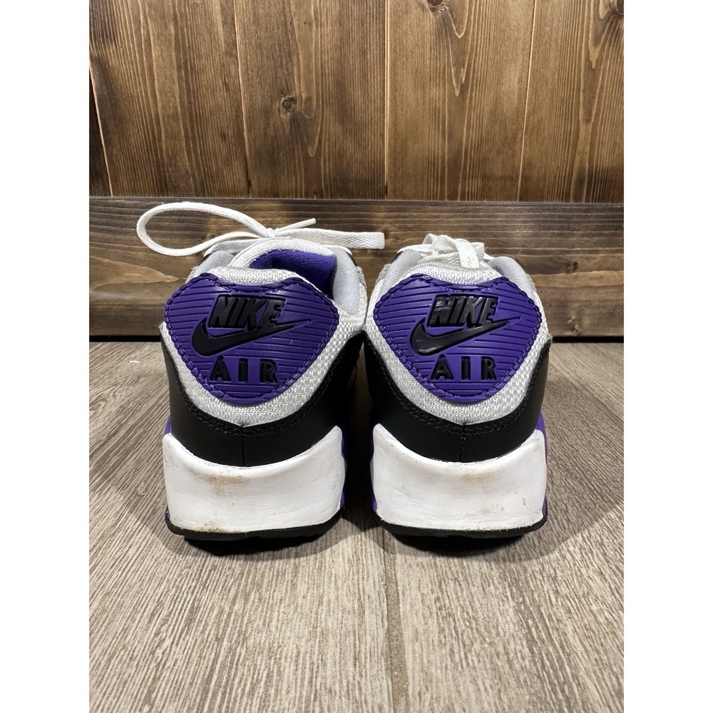 Nike Air Max 90 Hyper Grape Men's Size 8.5 Purple White Running Shoes - Picture 3 of 12